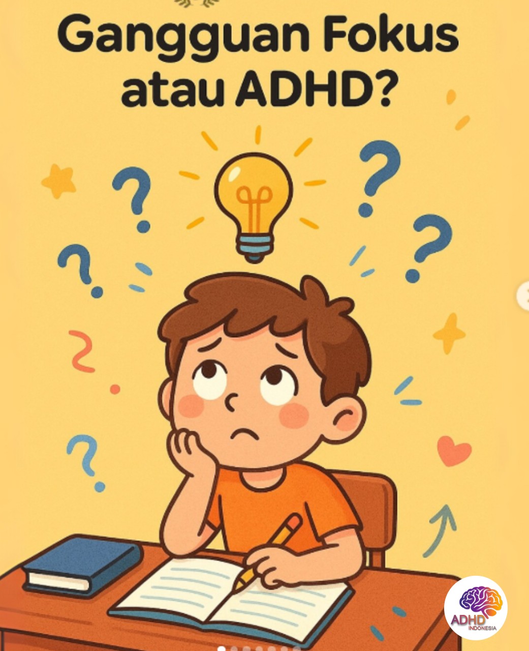 ADHD dan Kesulitan Fokus Anak: Edukasi untuk Keluarga di Kabupaten Hulu Sungai Selatan