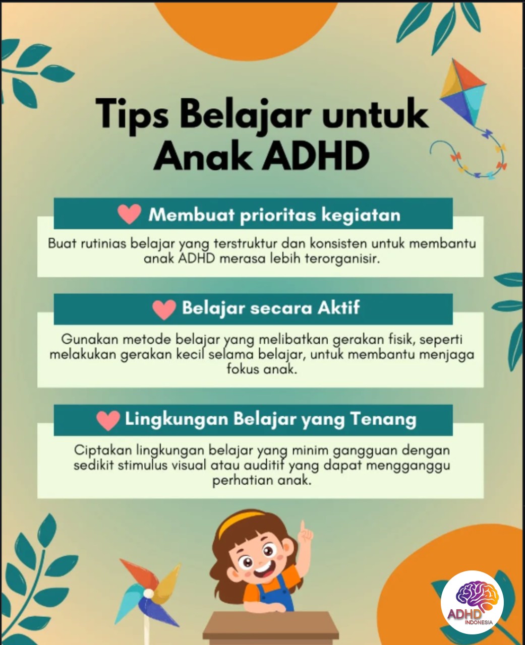 Strategi Belajar yang Cocok untuk Anak ADHD di Kabupaten Hulu Sungai Selatan